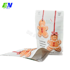 Eco Compostable Stand Up Pouch Ziplock Compostable Pouch Cookies Đóng gói